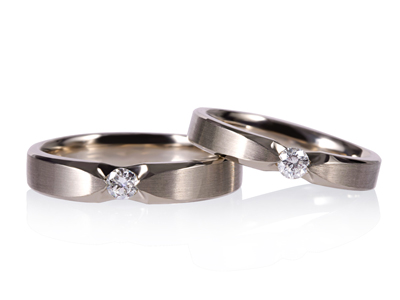 웨딩반지 1부 천연 다이아몬드 커플링 14k 18k 프로포즈 결혼 예물 - 바투 HNDCR01366