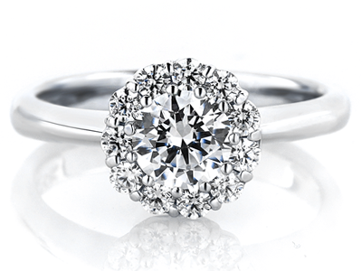 5부 다이아몬드 반지 웨딩선물 - 디바