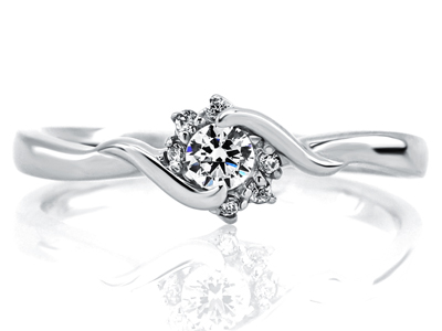 1부 다이아몬드 반지 프로포즈 반지 - 넬리