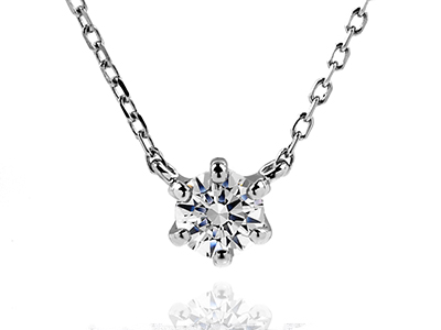 3부 다이아몬드 목걸이 웨딩선물 - 리베