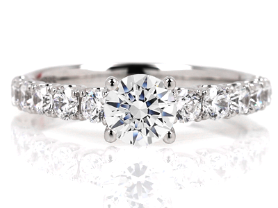 프로포즈반지 5부 다이아몬드 반지 - 앙주