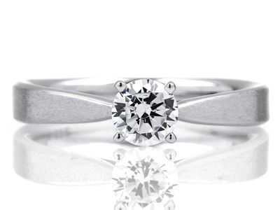 5부 다이아몬드 반지 기념일 선물 - 사마르